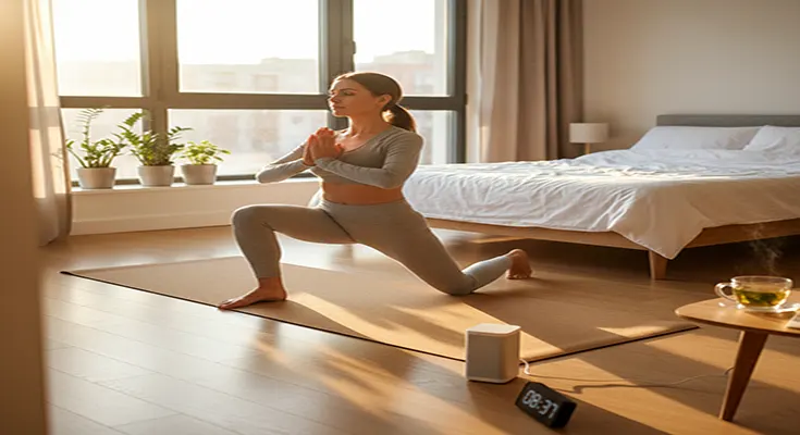 No Jumping, No Noise, No Excuses: A 15-Minute Morning Routine to Wake Up Your Body